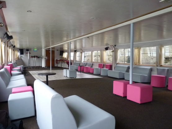 Péniche l'Événement, format cocktail, péniche navigable, Paris
